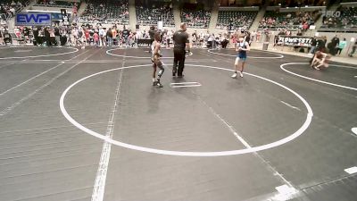 84 lbs Semifinal - Sawyer Freisberg, Caney Valley Wrestling vs Ashton Marzett, Pin-King All Stars