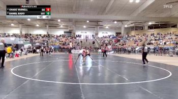 AA 126 lbs Cons. Round 1 - Daniel Bado, Bartlett High School vs Chase Varnell, Ooltewah High School