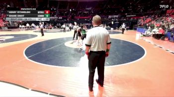 3A 175 lbs Cons. Round 2 - Henry Rydwelski, Naperville (Central) vs Shane Onixt, Northbrook (Glenbrook North)