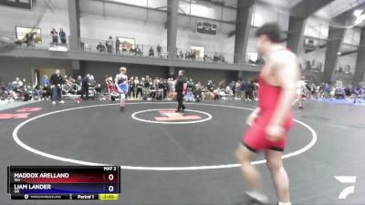 175 lbs Cons. Round 1 - Maddox Arellano, WA vs Liam Lander, OR