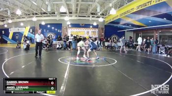 120 White Cons. Semi - Gabriel Brown, Buchholz vs ANGEL LEGRAND, Cypress Creek H S