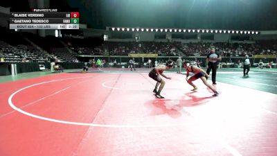 133 lbs Quarterfinal - Blaise Verdino, Liberty vs Gaetano Tedesco, Florida A&M