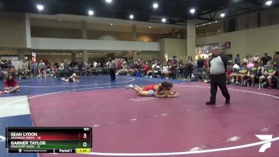 165 lbs Round 2 (6 Team) - Sean Lydon, Assassins Green vs Garner Taylor, Mississippi Kings