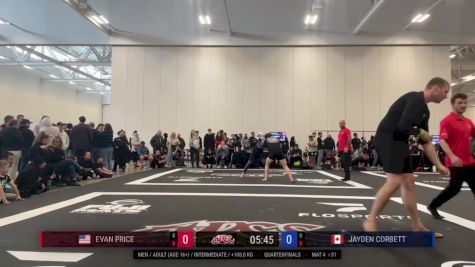 Evan Price vs Jayden Corbett 2025 ADCC Niagara Open
