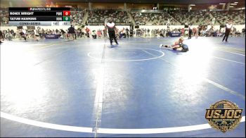 64 lbs Consolation - Ronix Wright, Powerhouse Gold vs Tatum Hawkins, Noble Takedown Club