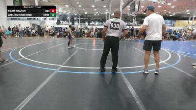 75 lbs Rr Rnd 1 - Beau Walton, Malvern Prep - MS vs William Uszenski, Empire Wrestling Academy - MS