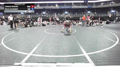 200 lbs 3rd Place - Lorelei Weaver, MoWest Wild Dragons vs Malia Glassing, Darkhorse WC