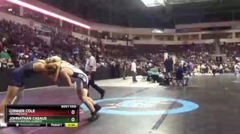 5A 160 lbs Cons. Semi - Johnathan Casaus, Atrisco Heritage Academy vs Conner Cole, Volcano Vista