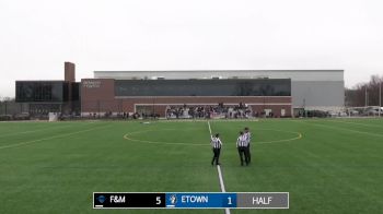 Replay: Franklin & Marshall vs Elizabethtown | Mar 15 @ 12 PM