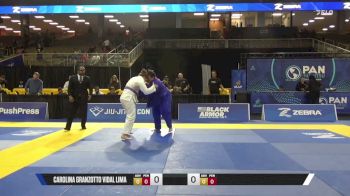 Carolina Granzotto Vidal Lima vs Courtney Servo Salvaxe Wallace R 2026 Pan Jiu Jitsu IBJJF Championship