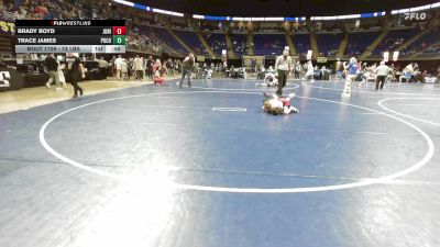 74 lbs Semifinal - Brady Boyd, Juniata Valley vs Trace James, Pocono Mountain West