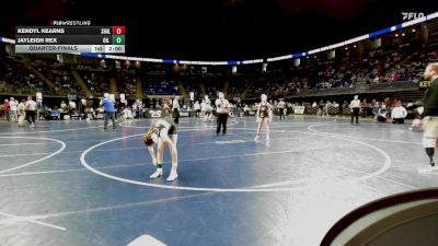 83 lbs Quarterfinal - Kendyl Kearns, Shalom Christian Acad. vs Jayleigh Rex, Oil City