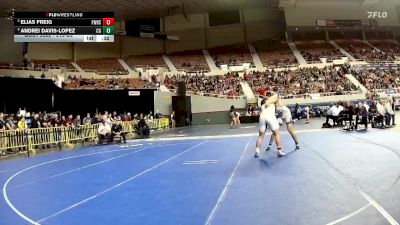 215-D2 Cons. Semi - Andrei Davis-lopez, Cienega High School vs Elias Freig, Flowing Wells High School
