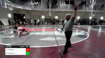 195 lbs Cons. Round 2 - Brock Martin, Riverside vs Bradley Grubham, Lakeland High School