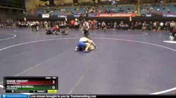184 lbs Cons. Round 2 - Chase Vincent, Oklahoma City vs 12 Hayden Schrull, Providence