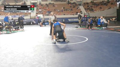 140-D2 Cons. Round 2 - Michael Sanchez, Flowing Wells High School vs Sean Brown, Buena High School