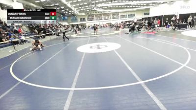 197 lbs Champ. Round 2 - Isaiah Manning, Greensboro vs Logan Frank, Castleton