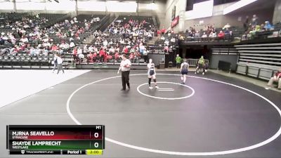 6A 155 lbs Cons. Round 2 - Shayde Lamprecht, Westlake vs Mjrna Seavello, Syracuse