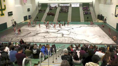 San Diego State University Aztec "San Diego CA" at 2025 WGI Guard Manhattan Beach Regional