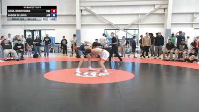 126 lbs Cons. Rd Of 16 - Saul Rodriguez, Cornerstone Wrestling Club vs Jason D Long, Adams City Wrestling