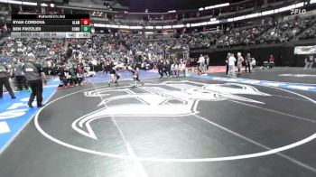 165-3A Quarterfinal - Ryan Cordova, Alamosa vs Ben Fritzler, Fort Morgan