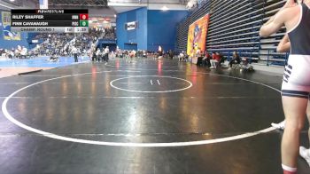 175 lbs Champ. Round 1 - Finn Cavanaugh, Pingry School vs Riley Shaffer, Norwin