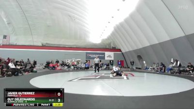 157 lbs Finals (2 Team) - Guy Deleonardis, Glenville State vs Javier Gutierrez, Maryville