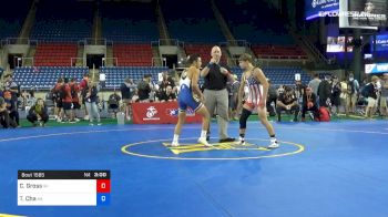 132 lbs Cons 8 #1 - Caleb Gross, Wisconsin vs Theodore Cha, Alaska