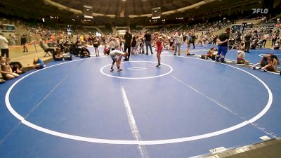 80 lbs Rr Rnd 3 - Aleks Routledge, Sallisaw Takedown Club vs Maddox Pope, Keystone Wrestling Club