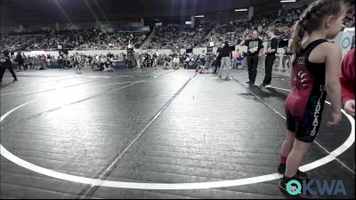 46 lbs Consi Of 4 - Clara Collier, Morrison Takedown Club vs Harper Field, Grover Rains Wrestling Club