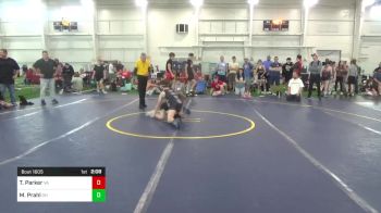 102-S Mats 1-5 3:00pm lbs Round Of 16 - Takoda Parker, VA vs Max Prahl, OH