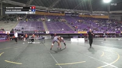 138 lbs Placement Matches (16 Team) - Thalia Vogelsang, Colorado Mesa University vs Elleahna Anderson, Sacred Heart