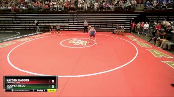 138 lbs Semifinal - Kayden Madsen, Crimson Cliffs vs Cooper Redd, Logan