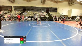 116 lbs Rr Rnd 1 - Knox Landell, Kingsway 7th & 8th vs Eli Glover, Orchard South WC