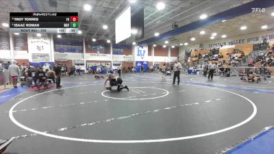 126 lbs Cons. Semi - Troy Torres, Fountain Valley vs Isaac Roman, Mayfair