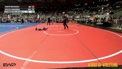 40 lbs Semifinal - Kadyn Matuszak, GGB Ohio vs Rocco Camarena, SoCal Hammers