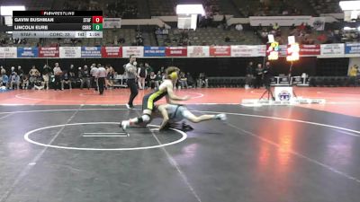 157 lbs Quarters & Wb (16 Team) - Gavin Bushman, Stafford vs Lincoln Eure, Corner Canyon