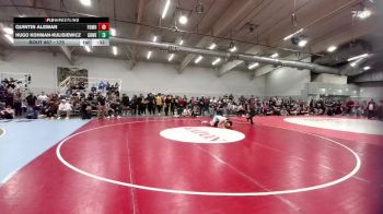 175 lbs Cons. Round 2 - Hugo Kohman-Kulisiewicz, Greeley West vs Quintin Aleman, Fort Morgan