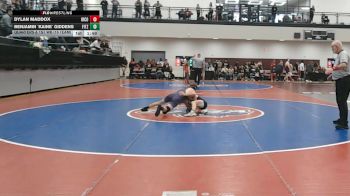 120 lbs Quarters & 1st Wb (16 Team) - Benjamin `Kaine` Giddens, Fitzgerald vs Dylan Maddox, Irwin County