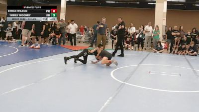 140 lbs Quarters - Xzavier Molinas vs Peter Rocha, Warrior Trained Wrestling