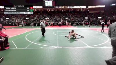 120 lbs Cons. Round 4 - Drew Nesity, CHP3 vs Jayden Wolf, OCW1