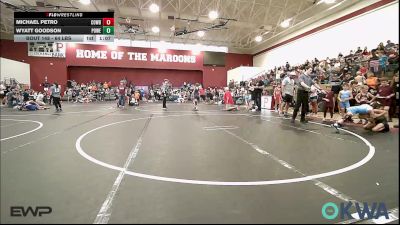 64 lbs Rr Rnd 4 - Michael Petro, Cowboy Wrestling Club vs Wyatt Goodson, Powerhouse Gold