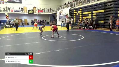 96 lbs Round Of 16 - Zachary Walters, Fitch Trained vs Gage Poorbaugh, Berlin