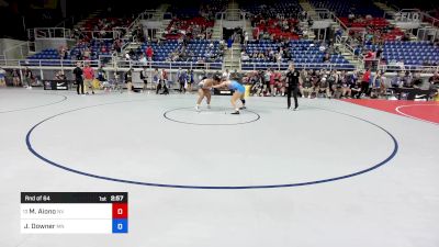 190 lbs Rnd Of 64 - Maria Aiono, NV vs Jasmin Downer, MN