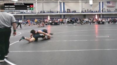 157 lbs Consi Of 64 #2 - Riley Oakes, Millersville vs Luke Bender, F&m