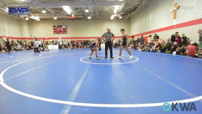 106 lbs Quarterfinal - Camden Brackett, Dark Cloud Wrestling Club vs Yareli Flores, Raw Wrestling Club