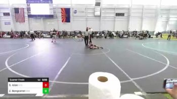 37 lbs Quarterfinal - Samuel Islas, Cyclones vs Zara Bongcaron, Swamp Monsters