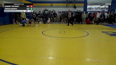 121 lbs R-32 - Garrett Weyandt, Chestnut Ridge vs Jordan Dearth, Parkersburg South-WV