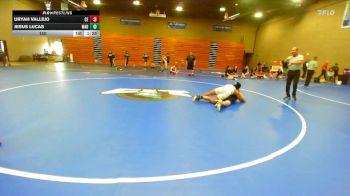 150 lbs Finals (4 Team) - Jesus Lucas, Madera vs Uryah Vallejo, Clovis East
