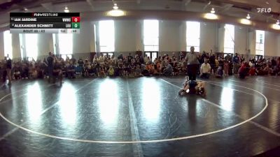 62 lbs Champ. Round 1 - Ian Jardine, Willie Walters Wrestling Club vs Alexander Schmitt, Louisa